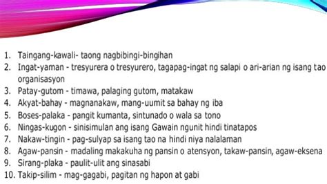 TAMBALANG SALITA: Kahulugan, Uri, at Mga Halimbawa.